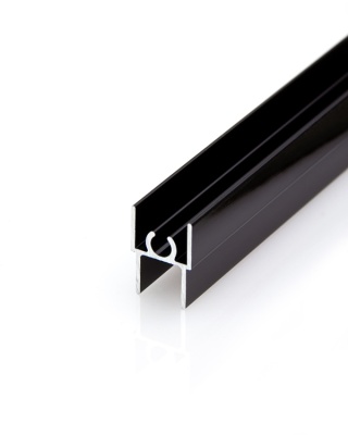 5.ПАРТНЕР Профиль горизонт. верхний, бронза глянец (шоколад) (5,8м) 