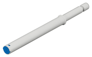 Нажимной толкатель Type 3, код цвета синий, усилие 26-48 N, Push-to-Open, корпус серый