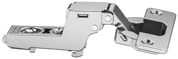 Петля Metalla 110 SM вкладная, УО 105°, 48/6,без демпф. никелир