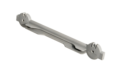 Крепление верхнее с пазом для поддона, серое (982G5S)