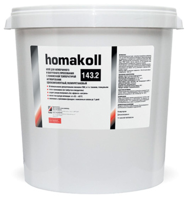 Клей homakoll 143.2 ведро 30кг