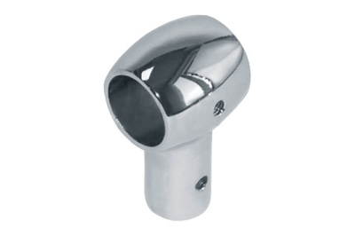 Держатель рейлинга хром "фигурный" Т2804 d=16 (ретро) (008-000043)