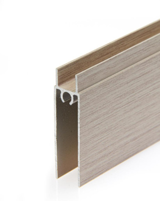 5.AL`OK Профиль горизонт. нижн., Дуб Дымчатый (6м)
