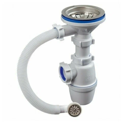 Сифон одинарный для каменных моек ( 25 шт) (020-000113)