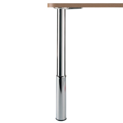 Консоль для барной стойки хром d=50 (прямая) KESSEBÖHMER (013-000022)