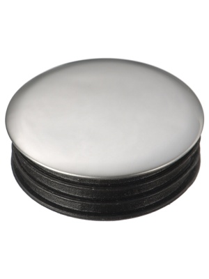 Заглушка для трубы D-25 под конфирмат малая серая (008-000020)