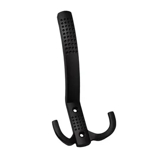 Крючок 3-х рожковый с перфорацией черный (002-001427)