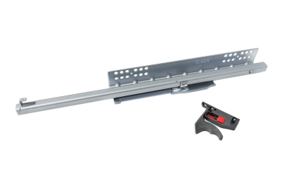 Направляющие скрытого монт Mont Blanc Quadro 400мм част.выдвиж.Soft Close(с клипсой)10шт/уп 