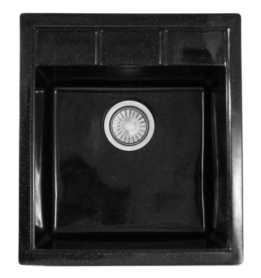 Мойка каменная S-10 Чёрный МАТОВЫЙ (02-020-000356)