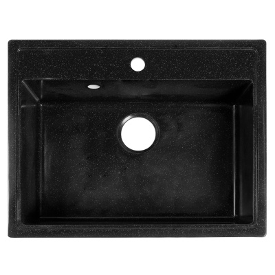 Мойка каменная S-37 Чёрная