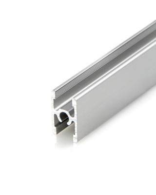 5.ПАРТНЕР Профиль межсекционный под саморез, Матовый хром (5,8м) 