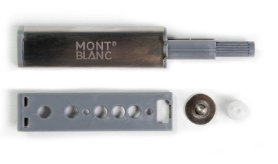 Толкатель СЕРЫЙ накладной с магнитом Mont Blanc (100/500 шт) (02-010-000122)