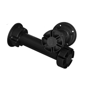 Опора рег. кухонная Н=150 мм ЧЁРНАЯ КОНТУР (150шт/уп)