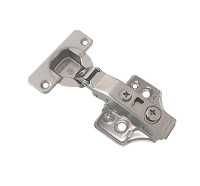 775NSH/3SD(E) Петля мебельная быст монт накл +3D планка под евровинт + довод 52 мм (200 шт/уп) 