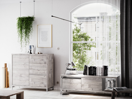 ЛДСП Дуб Апрель Светлый 22 мм U31184 2750*1830 PR