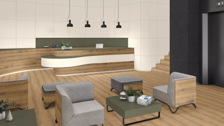 ЛМДФ 16 мм H1344 Дуб Шерман коньяк коричневый 2800*2070 ST32