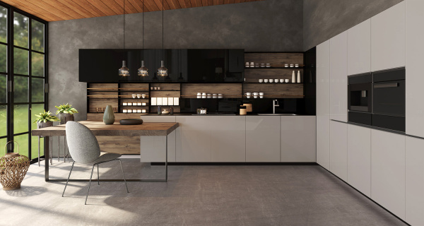 Панель EVOGLOSS  Р116  Светло-серый глянец 18*2800*1220