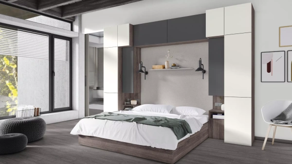 ЛМДФ 16 мм H1346 Дуб Шерман антрацит 2800*2070 ST32