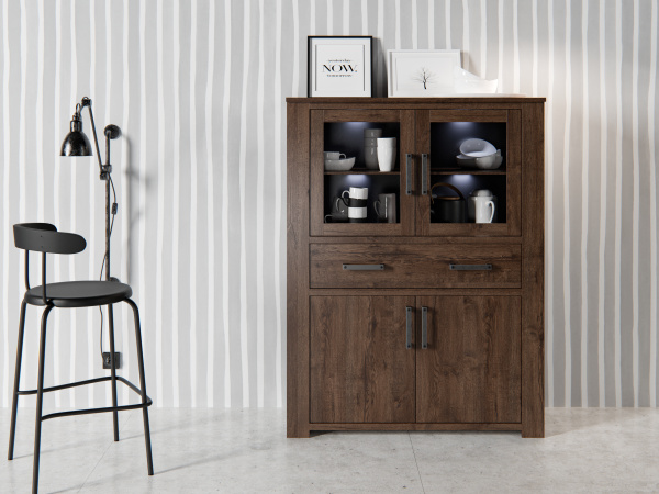 ЛДСП Дуб Апрель Темный 10 мм U31185 2750*1830 PR