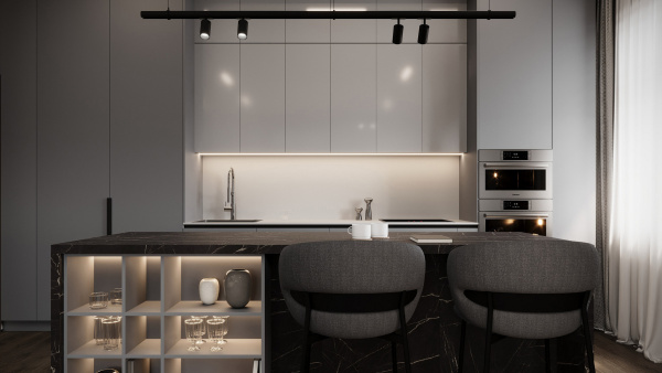 SMART 8 мм (8,6мм) R004 Теплый серый глянец 2800*1220 ST7 