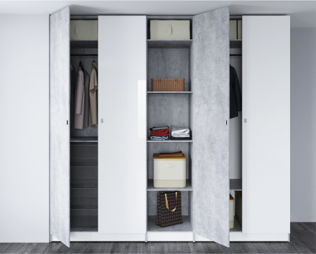 ЛДСП Цемент Светлый 10 мм U3719 2750*1830 PE