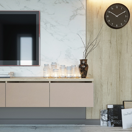 ЛДСП Дуб Серый 10 мм U2169 2750*1830 TS