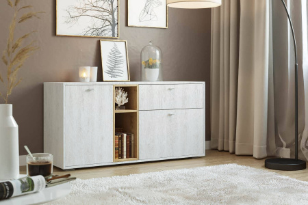 ЛДСП Дуб Харбор Белый 10 мм U31180 2750*1830 ТS