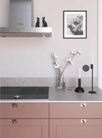 ЛДСП Пепельная Роза 10 мм U1401 2750*1830 PE