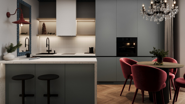 SMART 8 мм (8,6мм) R016 Зеленый кипарис 2800*1220 ST7 